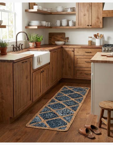 1' 2 x 4' 1 Handmade Braided Jute Table Runner Rug