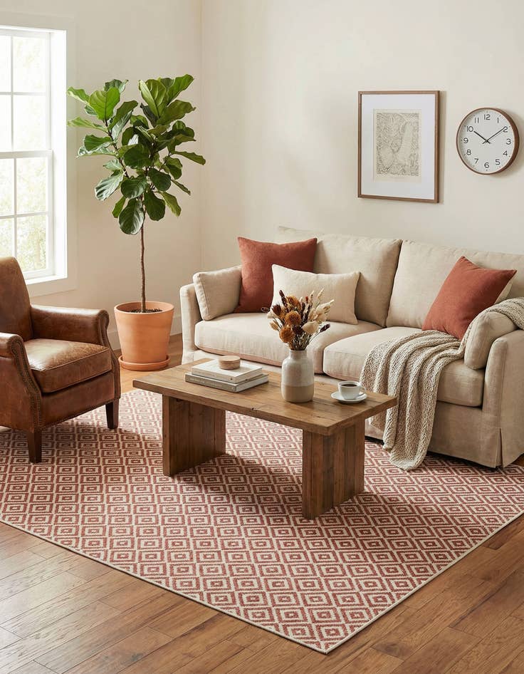 Detail image of 7' x 10' Easy-Clean Jill Zarin Costa Rica Indoor / Outdoor Rug