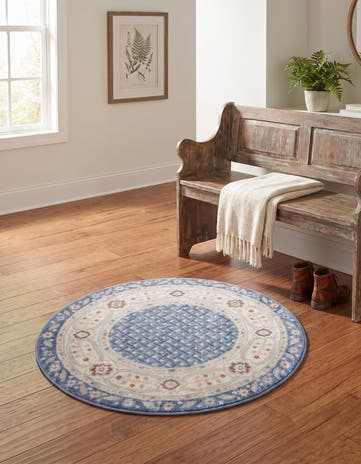 3' x 3' Charlotte Round Rug