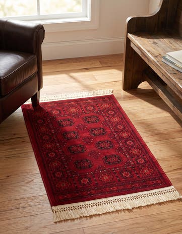 2' x 3' 1 Bokhara Rug
