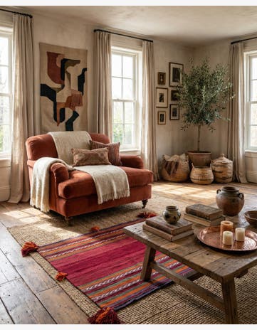3' 7 x 3' 8 Hand Woven Kilim Afghan Wool Square Rug