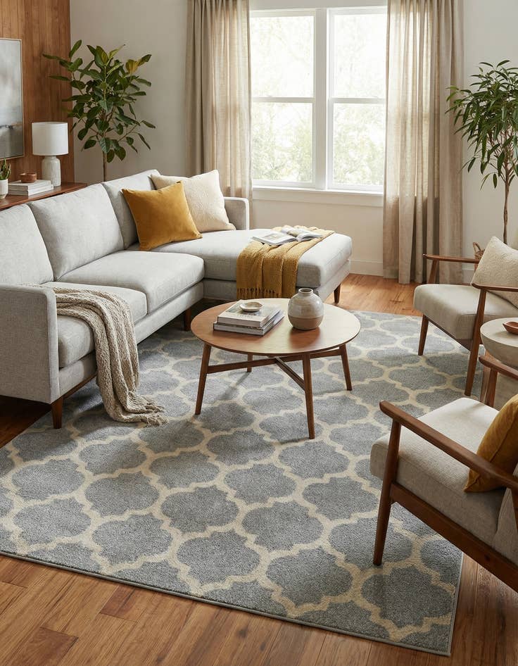 Detail image of  7' x 10' Lattice Rug