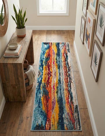 Washable Haerfest Runner Rug