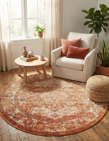 6' x 6' Isabella Round Rug
