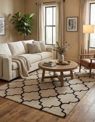 5' x 7' 10 Luna Wool Rug