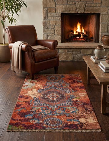 2' 10 x 4' Hand Knotted Mamluk Ziegler Rug