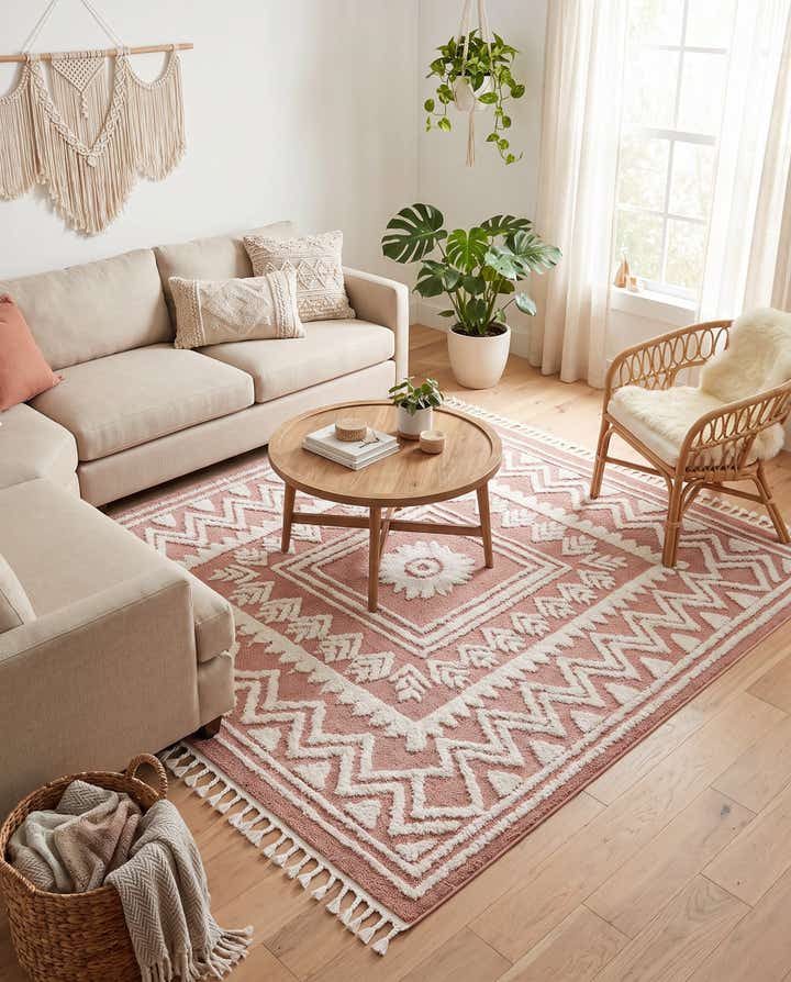 7' 10 x 7' 10 Boho Square Rug