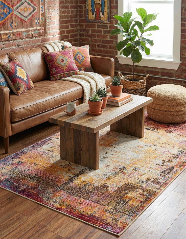 Detail image of 4' x 5' 10 Deepa Rug