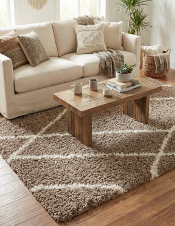 5' x 8' Infinity Shag Rug