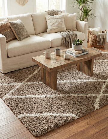 5' x 8' Infinity Shag Rug