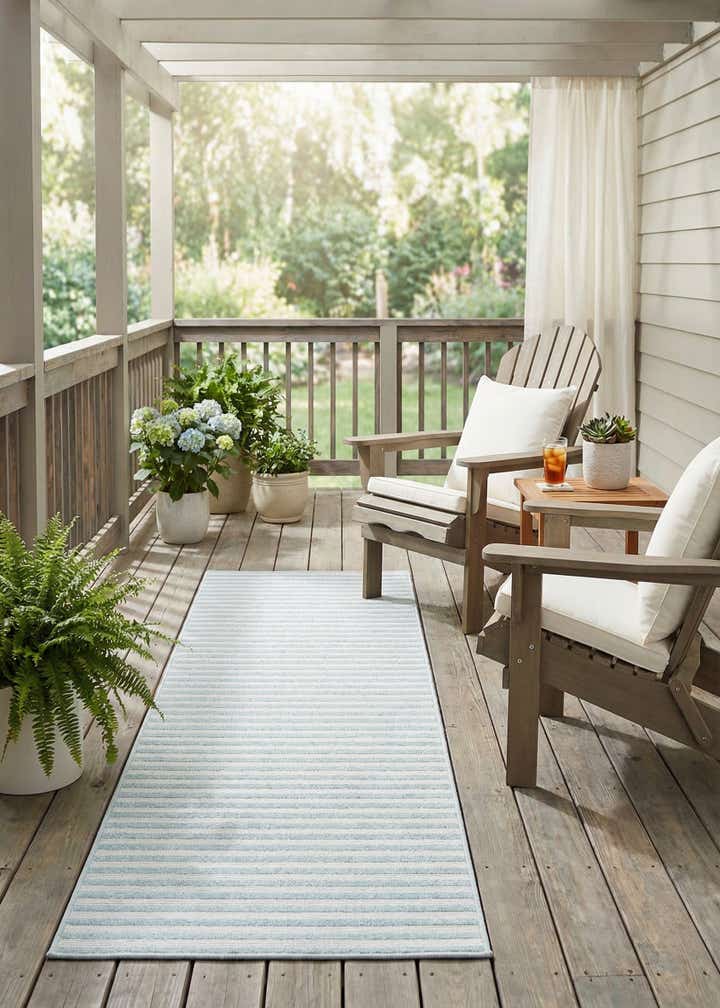 2' x 8' Easy-Clean Sabrina Soto Indoor / Outdoor Runner Rug