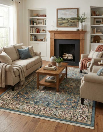 6' x 9' Nain Design Rug