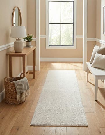 2' 2 x 8' Solid Frieze Runner Rug