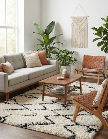 5' x 8' Infinity Shag Rug