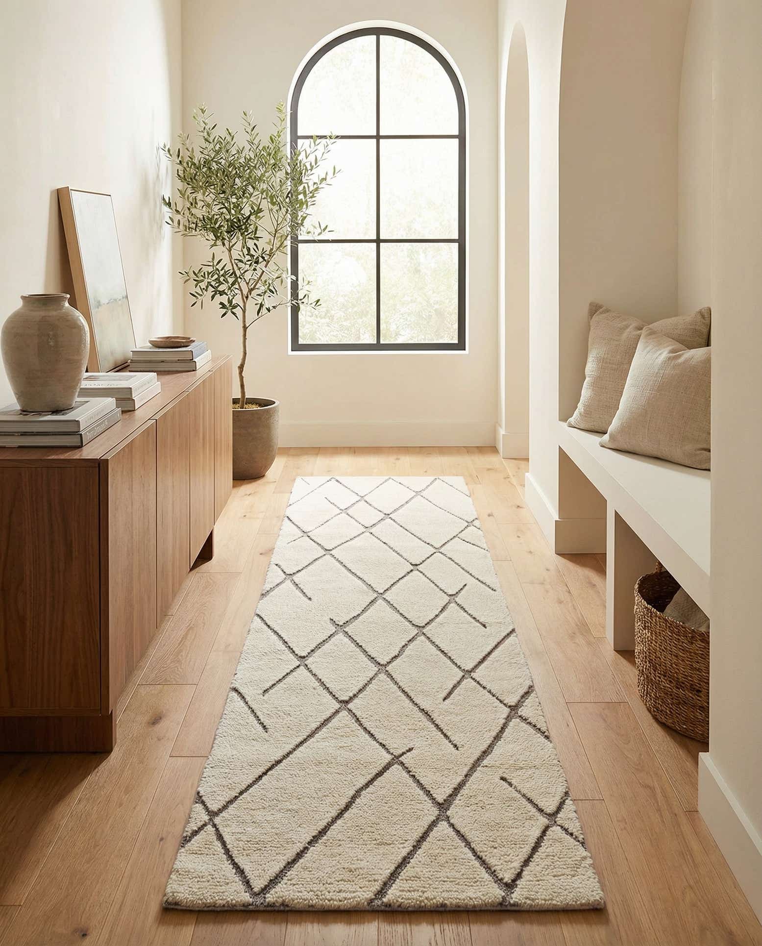 2' 7 x 10' Atlas Moroccan Wool Runner Rug