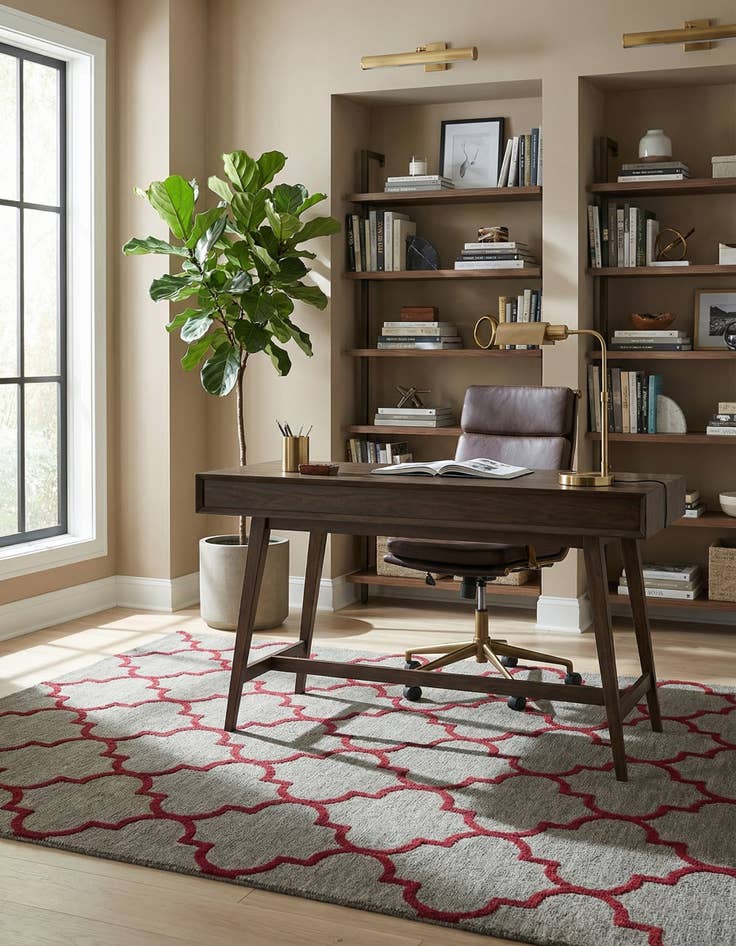 Detail image of 5' 1 x 8' Luna Rug