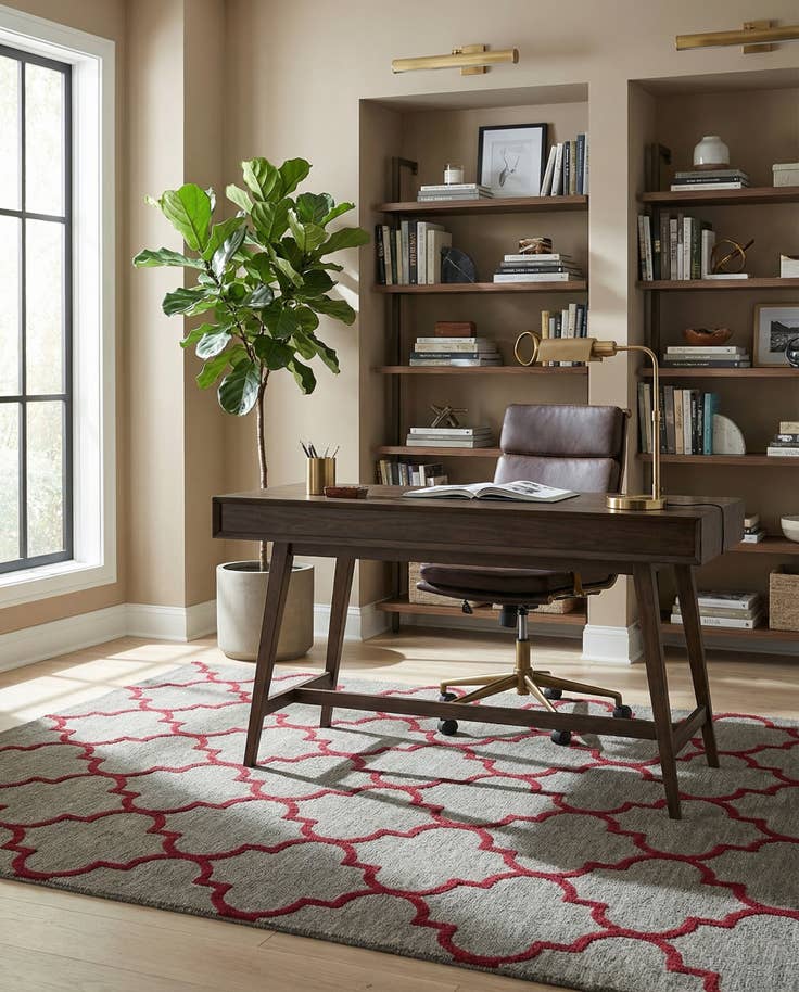 Detail image of 5' 1 x 8' Luna Rug