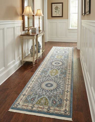 3' x 13' Nain Design Runner Rug