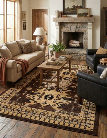 7' x 10' Heris Rug