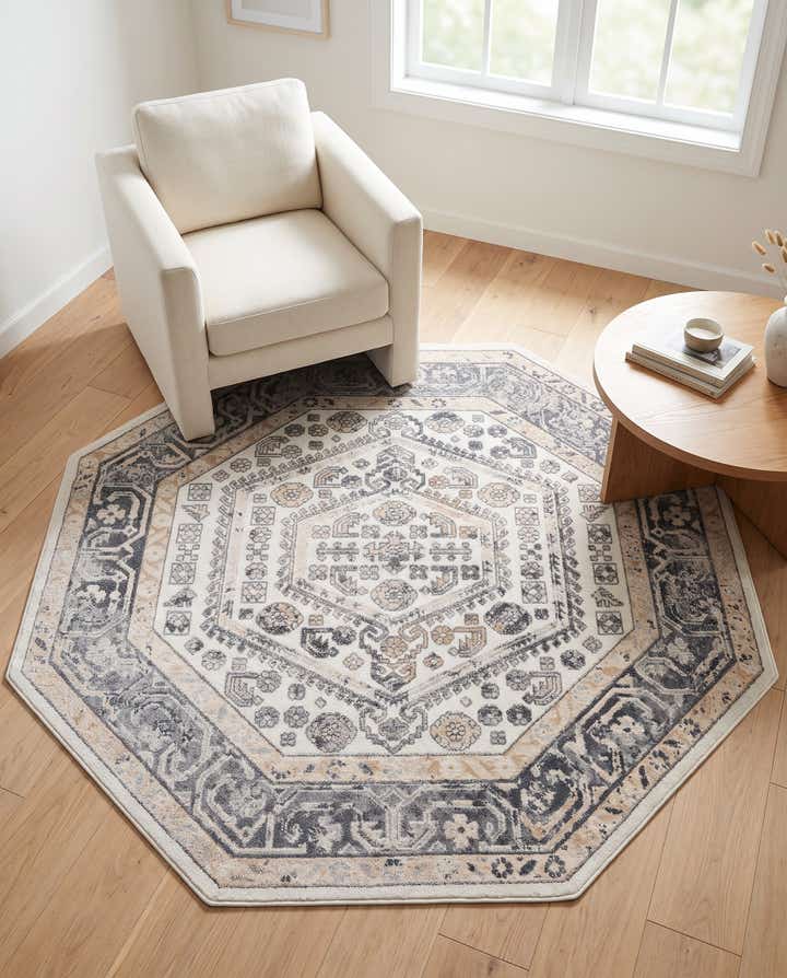 7' x 7' Aurelia Octagon Rug