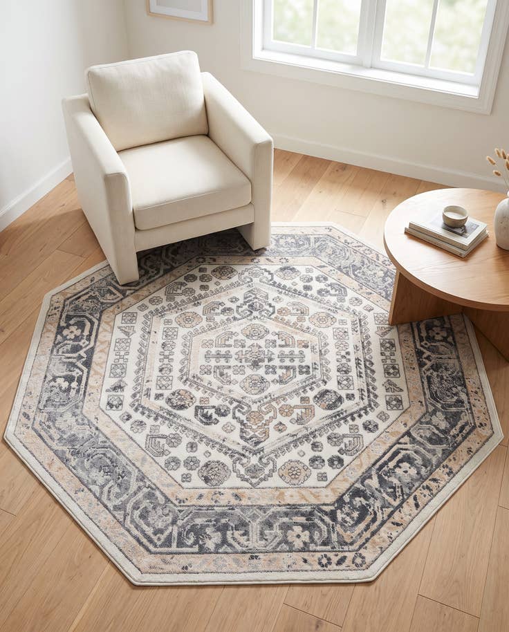 Detail image of 7' x 7' Aurelia Octagon Rug