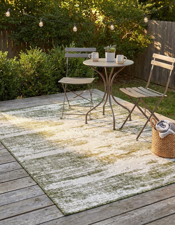 4' x 6' Easy-Clean Modern Indoor / Outdoor...