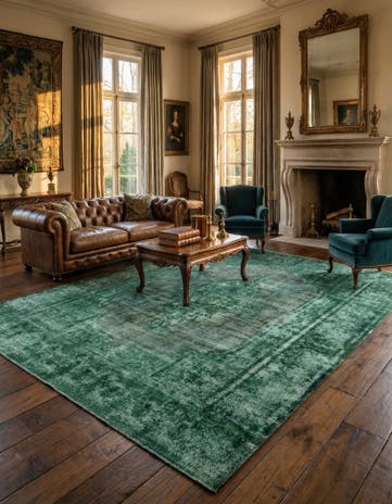 10' x 13' 7 Vintage Royal Wool Rug