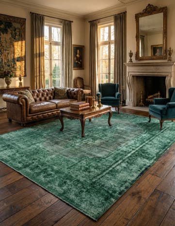 10' x 13' 7 Vintage Royal Wool Rug