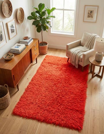3' 1 x 5' 3 Hand Knotted Moroccan Wool Rug