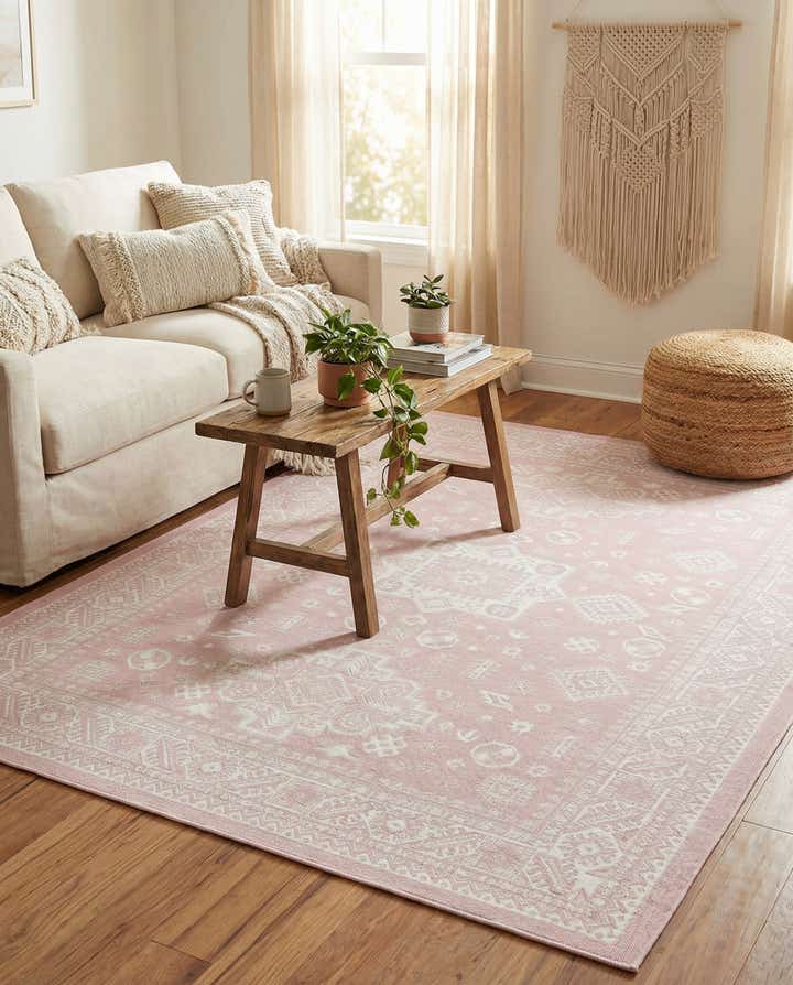 7' 10 x 11' Easy-Clean Aztec Indoor / Outdoor Rug