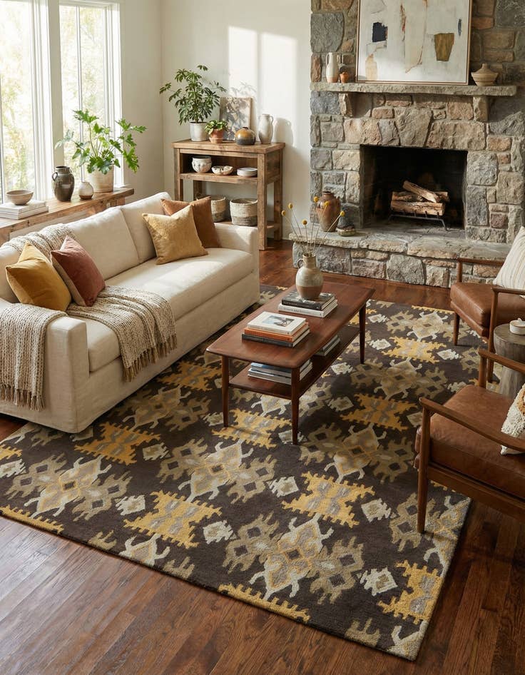 Detail image of 8' x 9' 10 Luna Rug