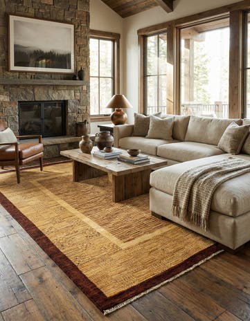 4' 11 x 6' 5 Juma Wool Rug