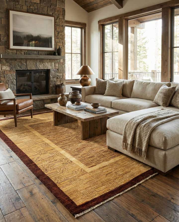 4' 11 x 6' 5 Juma Wool Rug