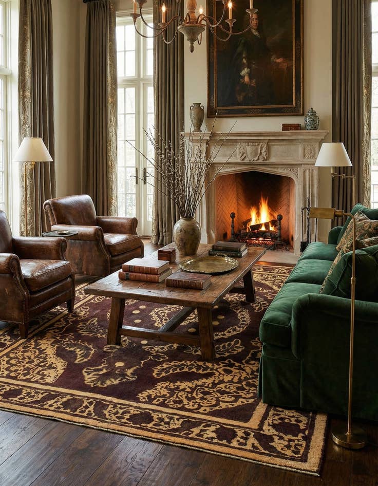 Detail image of 9' 7 x 12' 4  Hand Knotted Ultra Vintage Persian Wool Rug