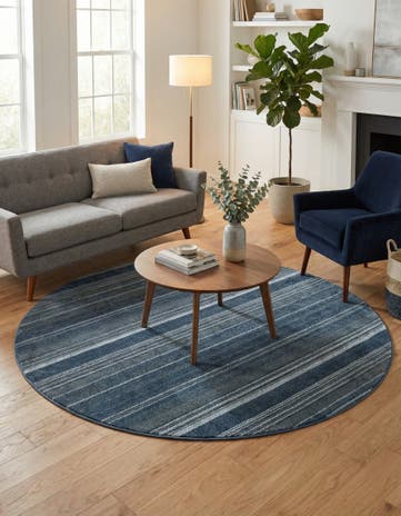 7' 3 x 7' 3 Gemstone Round Rug
