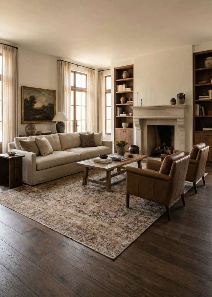 9' 1 x 11' 9 Hand Knotted Ultra Vintage Persian Wool Rug