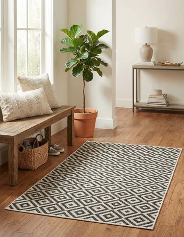3' x 5' 3 Easy-Clean Jill Zarin Costa Rica Indoor / Outdoor Rug