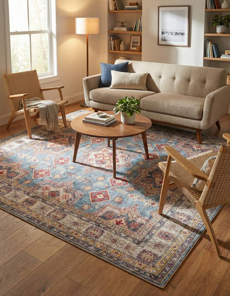 Detail image of 7' 10 x 7' 10 Timeless Square Rug