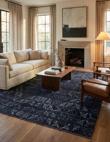 7' 8 x 10' Hand Knotted Darya Wool Rug