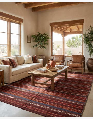 6' x 12' 10 Hand Knotted Kilim Fars Persian Wool Rug