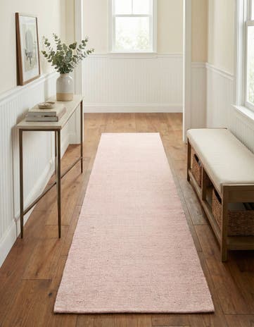 2' x 9' 10 Hand Woven Jill Zarin English Manor Farmhouse Wool Runner Rug