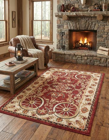 5' 3 x 8' Pioneer Rug