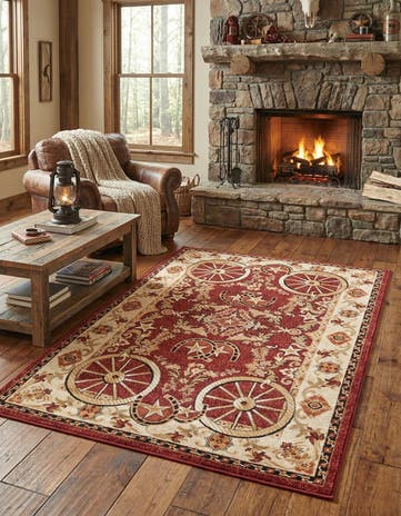 5' 3 x 8' Pioneer Rug
