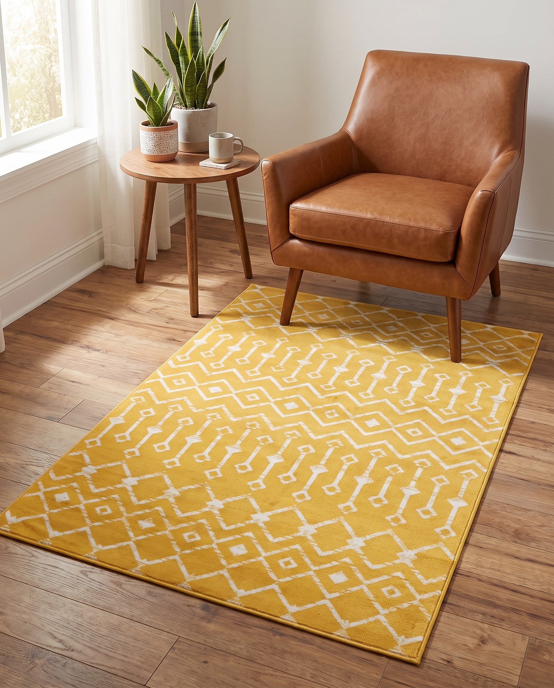 4' x 6' Kasbah Trellis Rug