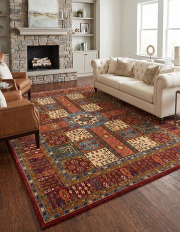 8' x 10' Hand Knotted Kazak Rug