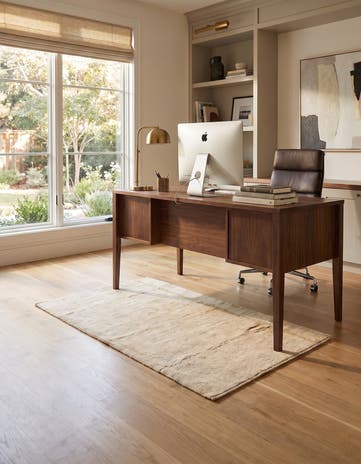 3' 8 x 6' 8 Hand Knotted Kashkuli Gabbeh Wool Rug