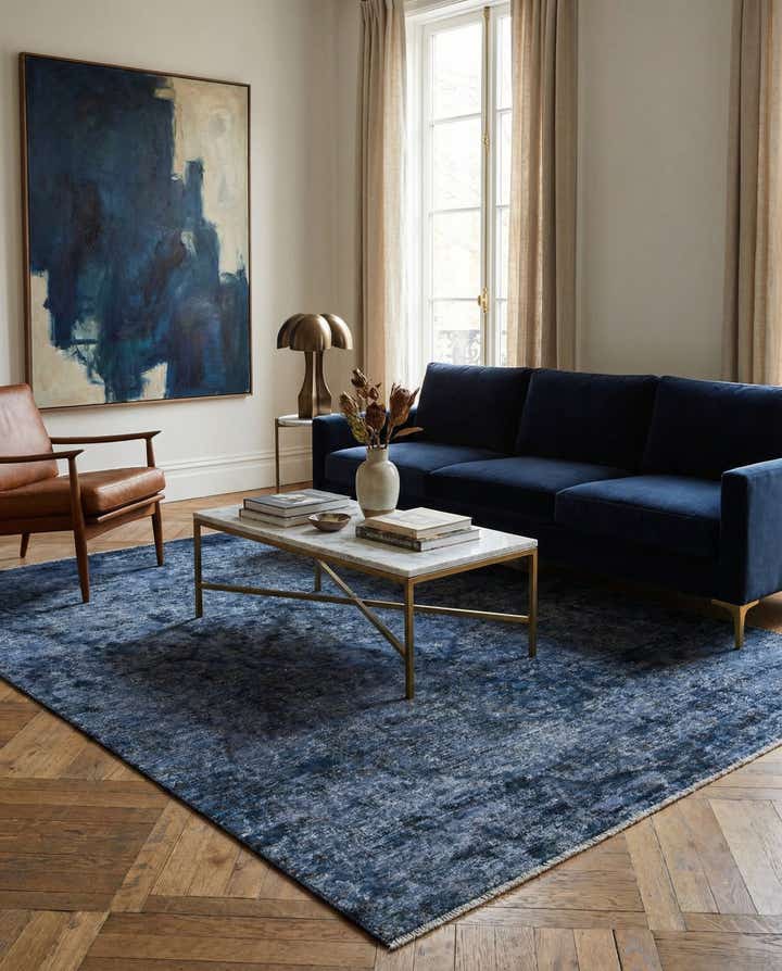 5' 3 x 8' 10 Hand Knotted Ultra Vintage Persian Wool Rug