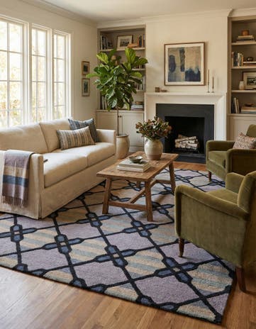 8' x 10' 2 Luna Wool Rug