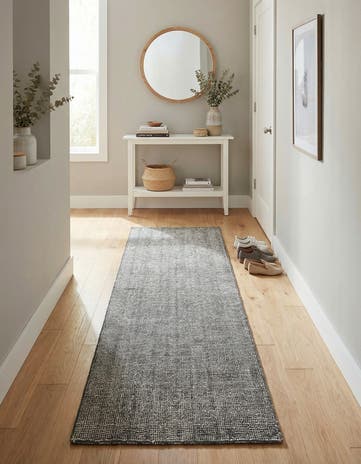 2' x 9' 10 Hand Woven Jill Zarin English Manor Farmhouse Wool Runner Rug