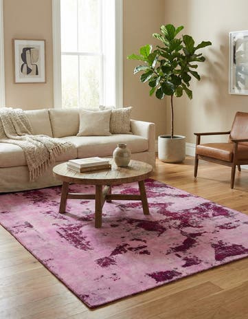 5' 2 x 7' 8 Hand Knotted Ultra Vintage Persian Wool Rug